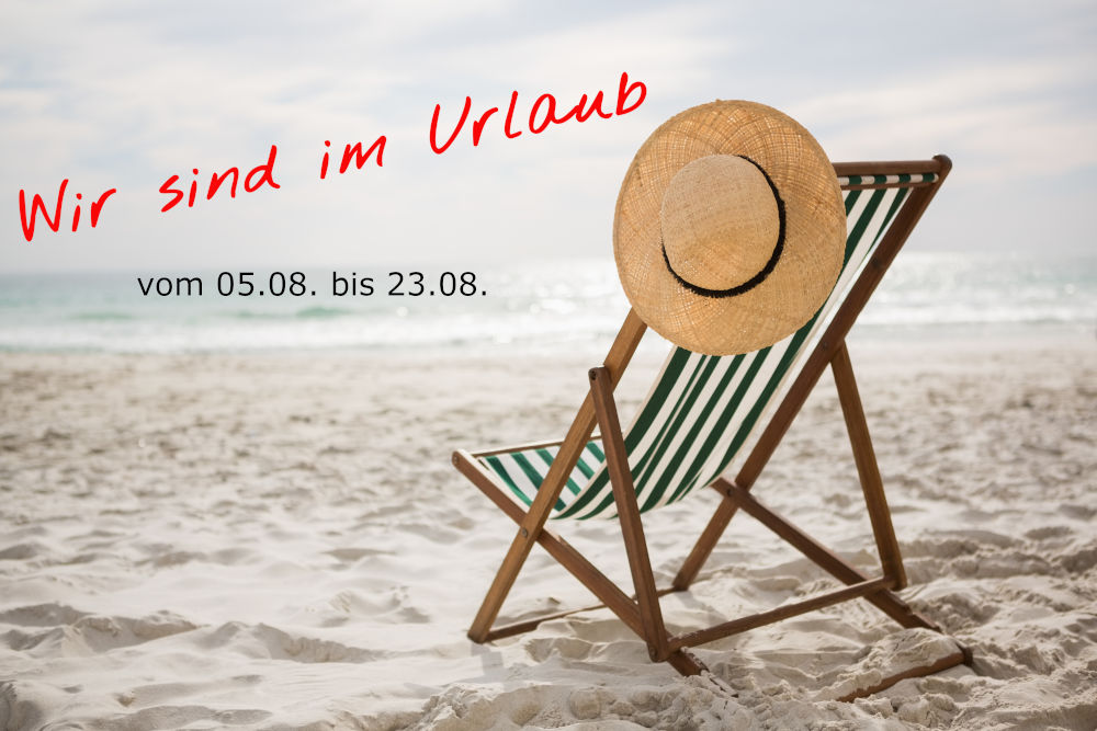 wir machen Urlaub